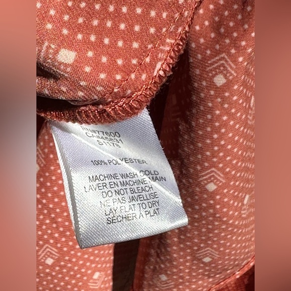 LIKE NEW | Saltwater LUXE Lena Peasant Mini Dress in Rose Dots Women’s Medium - Picture 9 of 12